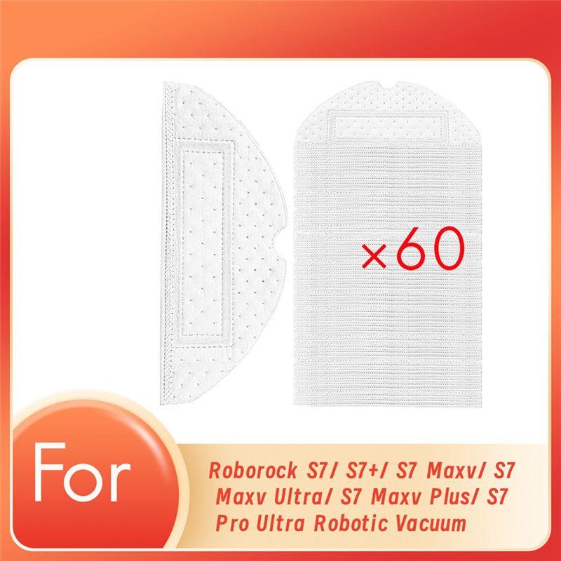 AEE4-60 Pcs Disposable Mopping Pads For Roborock S7/ S7+/ S7 Maxv/ S7 Maxv Ultra/ S7 Maxv Plus/ S7 Pro Ultra Robotic Vacuum
AEE4-60 Pcs Disposable Mopping Pads For Roborock S7/ S7+/ S7 Maxv/ S7 Maxv Ultra/ S7 Maxv Plus/ S7 Pro Ultra Robotic Vacuum