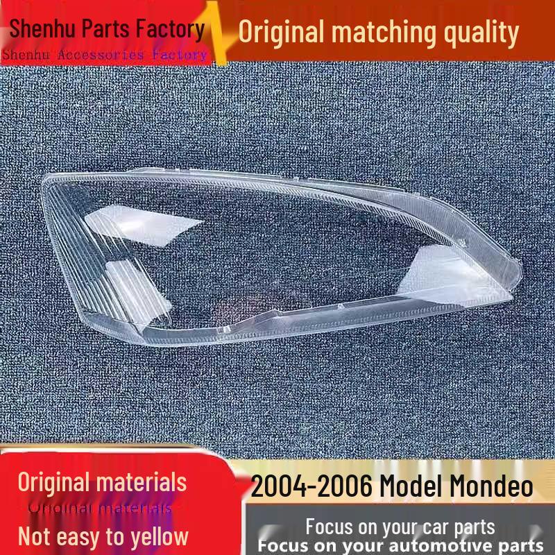 Mondeo 04-06 Headlight Cover: Transparent Front Lampshade Housing Standard Driver s Side without Seal
Mondeo 04-06 Headlight Cover: Transparent Front Lampshade Housing Standard Driver s Side without Seal