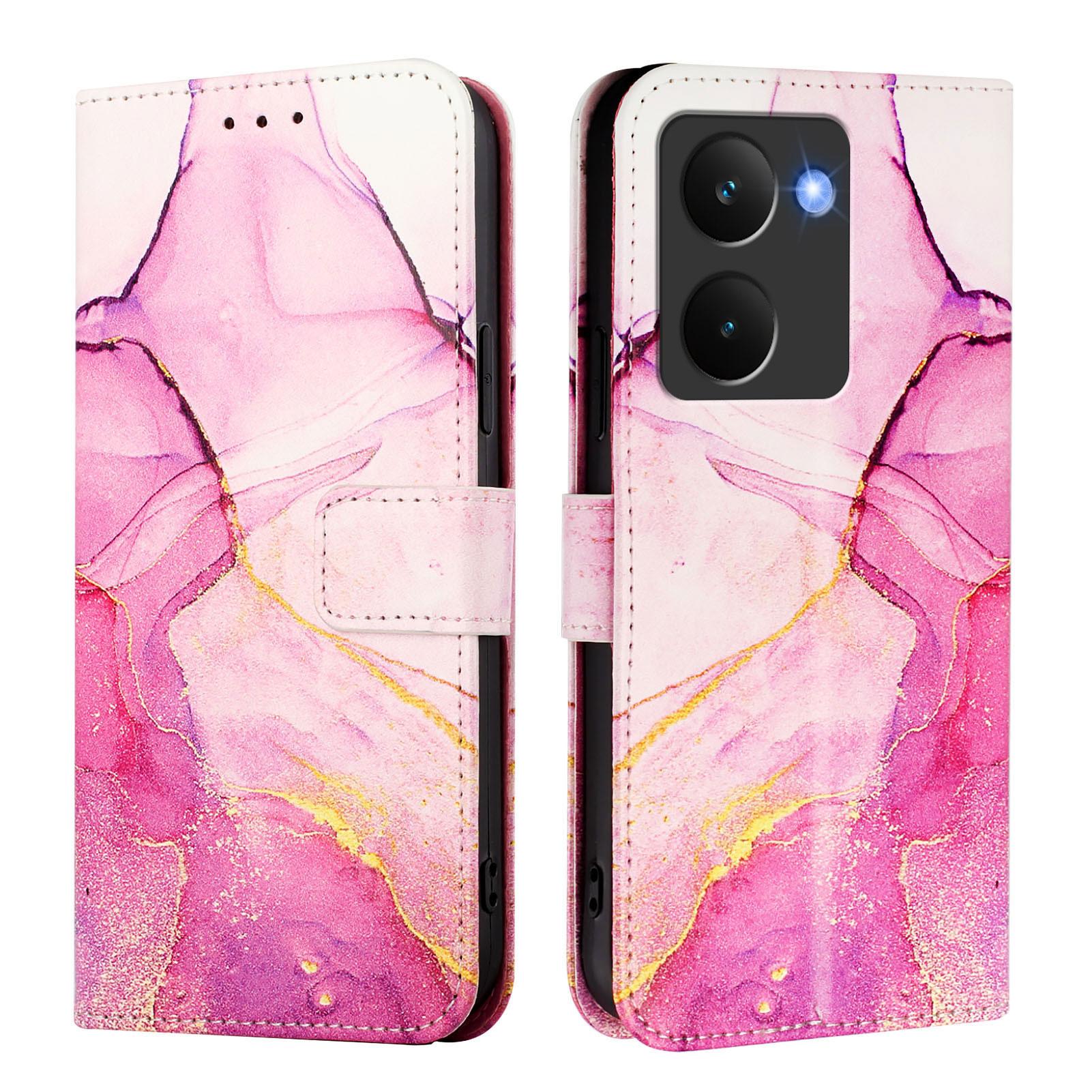 For Realme P3 Ultra 5G Case with Strap Marble Pattern Leather Phone Cover Card Holder Pink/White LS002
For Realme P3 Ultra 5G Case with Strap Marble Pattern Leather Phone Cover Card Holder Pink/White LS002