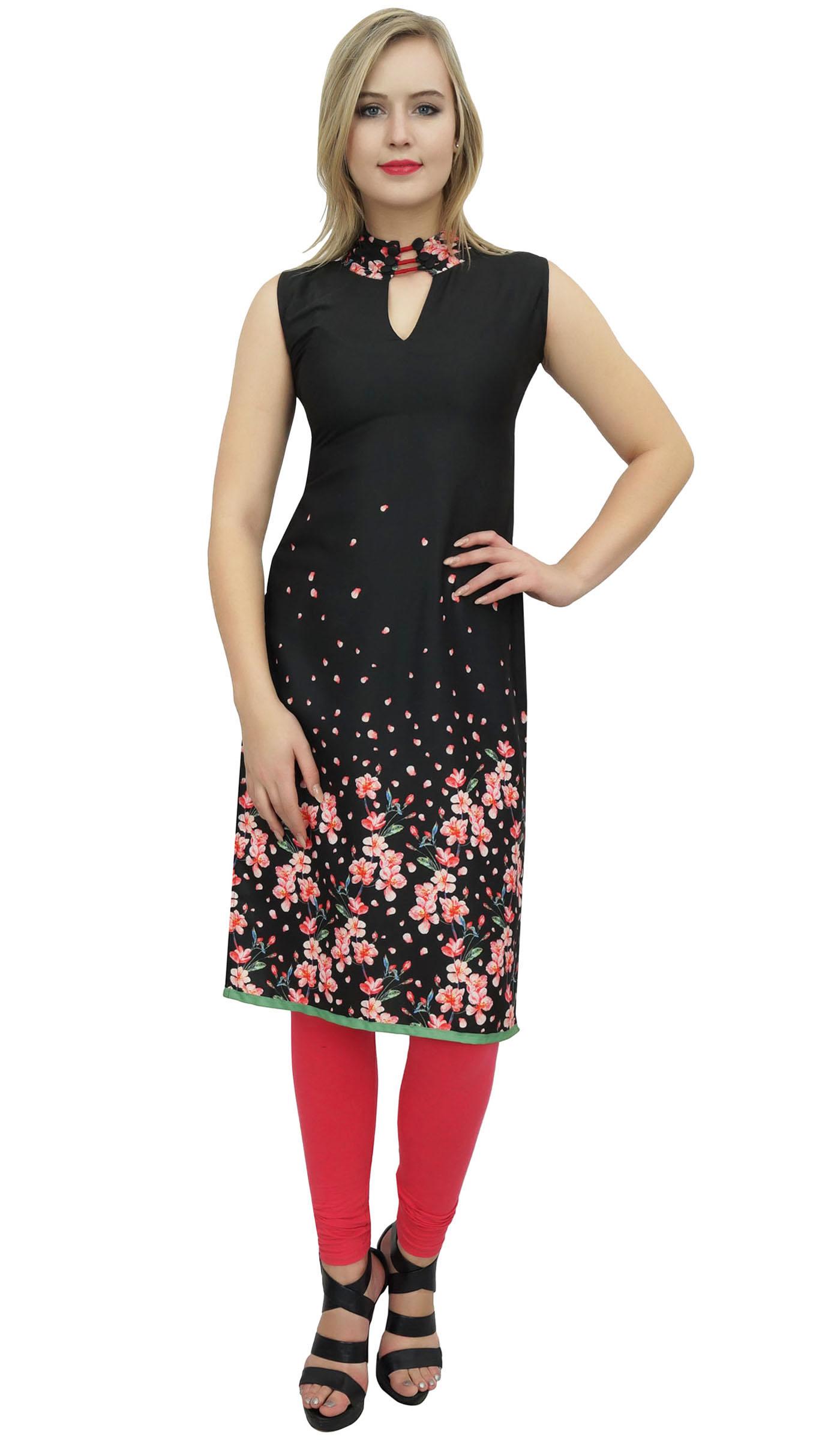 Женская черная туника без рукавов с цветочным принтом Bimba Designer Kurta Kurti-10 10 чёрный
Женская черная туника без рукавов с цветочным принтом Bimba Designer Kurta Kurti-10 10 чёрный