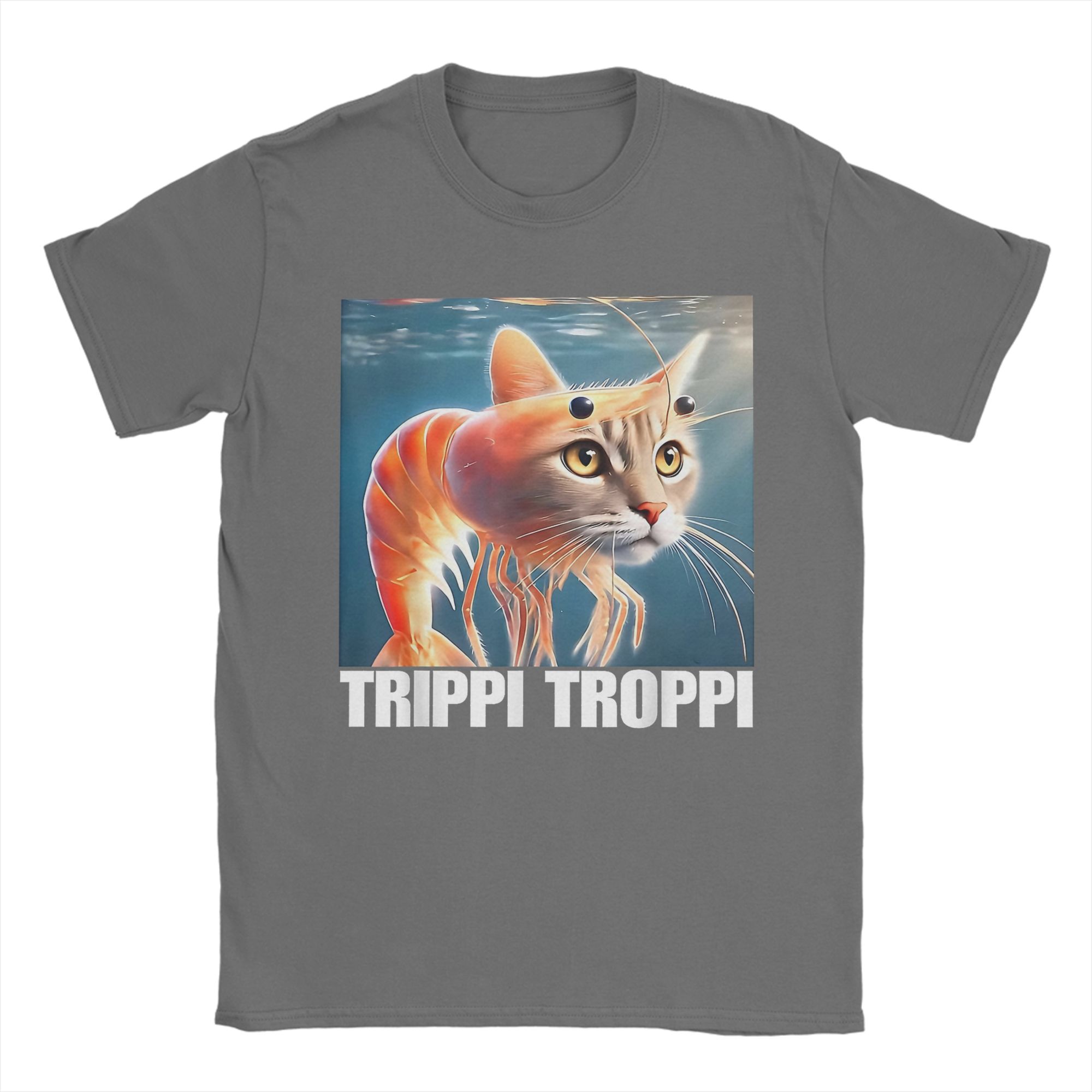 Unisex Women Graphic Trippi Troppi Cat Shrimp Tee T Shirt Cotton Tshirts Clothes 4XL
Unisex Women Graphic Trippi Troppi Cat Shrimp Tee T Shirt Cotton Tshirts Clothes 4XL