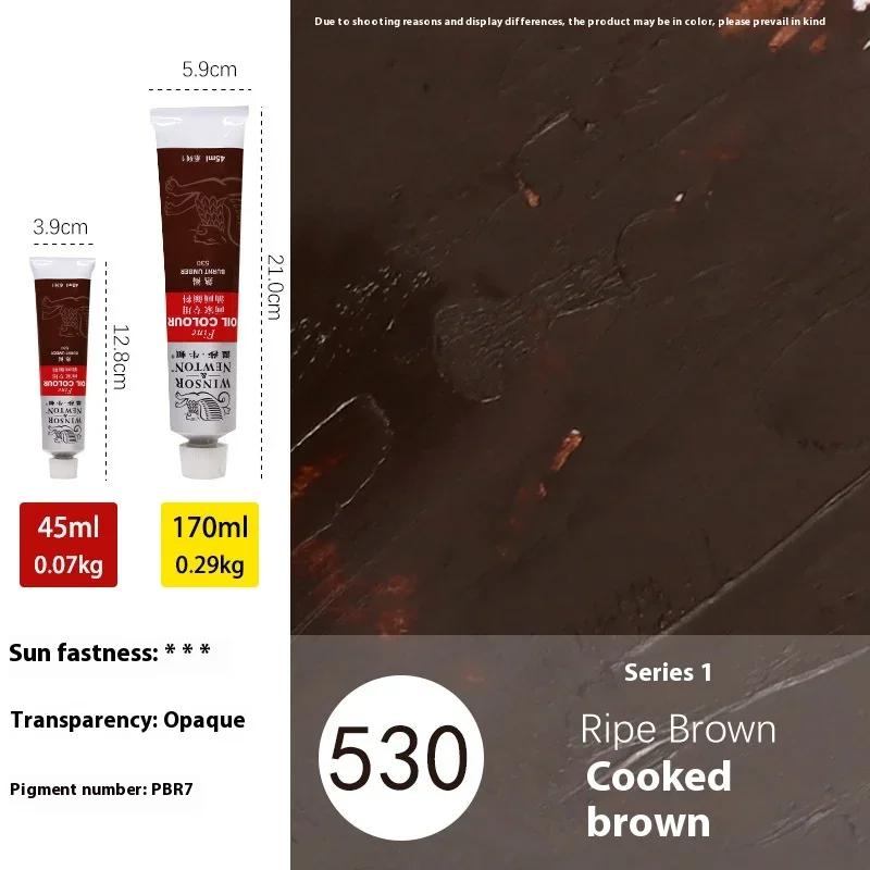 45ml Oil Paint Transparent Tube Fast Drying White Gold Silver Professional Color Painting Supplies For Artists Student Beginners коричневый
45ml Oil Paint Transparent Tube Fast Drying White Gold Silver Professional Color Painting Supplies For Artists Student Beginners коричневый