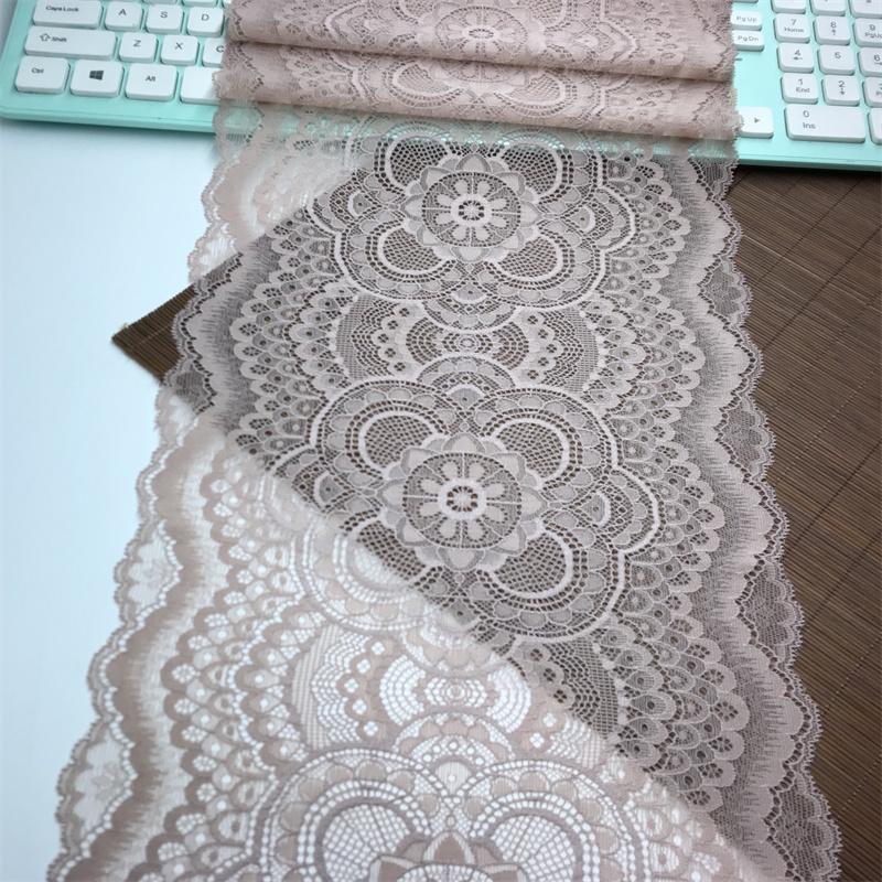 Эластичное кружево шириной 23,5 см, эластичная кружевная ткань из спандекса для нижнего белья, бюстгальтеров, трусов, одежды, шитья и рукоделия 1 meter x 23.5 cm серый/ярко-розовый
Эластичное кружево шириной 23,5 см, эластичная кружевная ткань из спандекса для нижнего белья, бюстгальтеров, трусов, одежды, шитья и рукоделия 1 meter x 23.5 cm серый/ярко-розовый