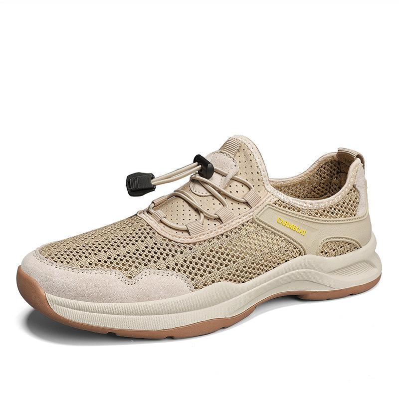 Large size men s shoes summer breathable hollow mesh shoes men s fashion sports shoes lightweight wear-resistant outdoor casual shoes 38 пісочний
Large size men s shoes summer breathable hollow mesh shoes men s fashion sports shoes lightweight wear-resistant outdoor casual shoes 38 пісочний