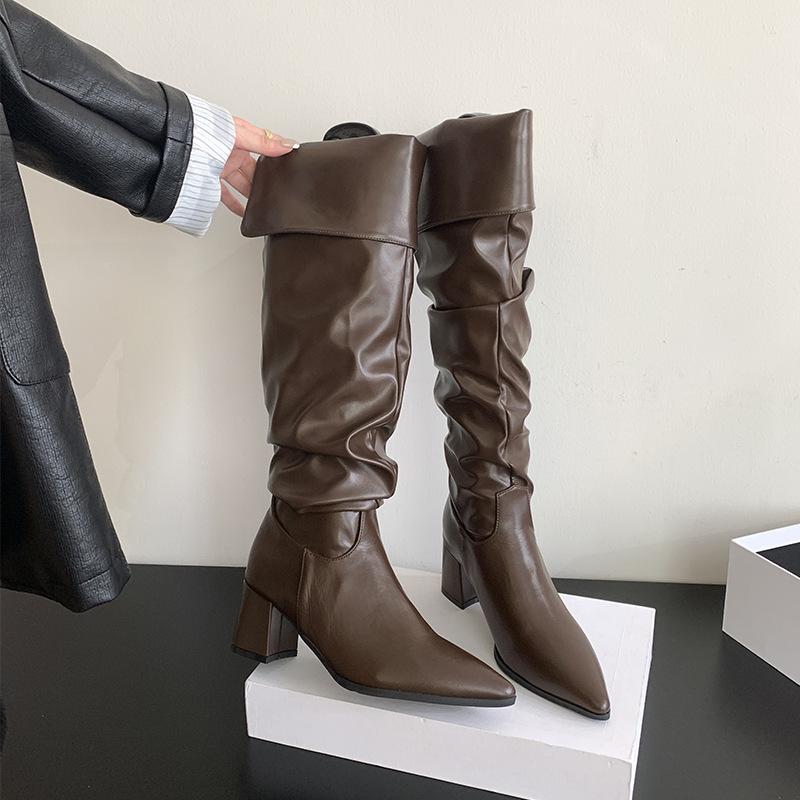 Женские остроносые плиссированные высокие сапоги 2025 осень тонкий каблук змеиный узор сапоги-чулки высокий каблук, но сапоги до колена 39 коричневый
Женские остроносые плиссированные высокие сапоги 2025 осень тонкий каблук змеиный узор сапоги-чулки высокий каблук, но сапоги до колена 39 коричневый