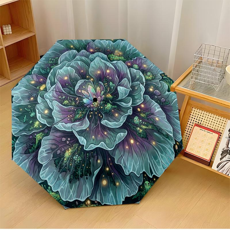 Floral Mandala Design 1 (2) Theme Automatic Umbrella Compact 8-Rib Design Sturdy Construction Durable Umbrella Stylish Accessory
Floral Mandala Design 1 (2) Theme Automatic Umbrella Compact 8-Rib Design Sturdy Construction Durable Umbrella Stylish Accessory