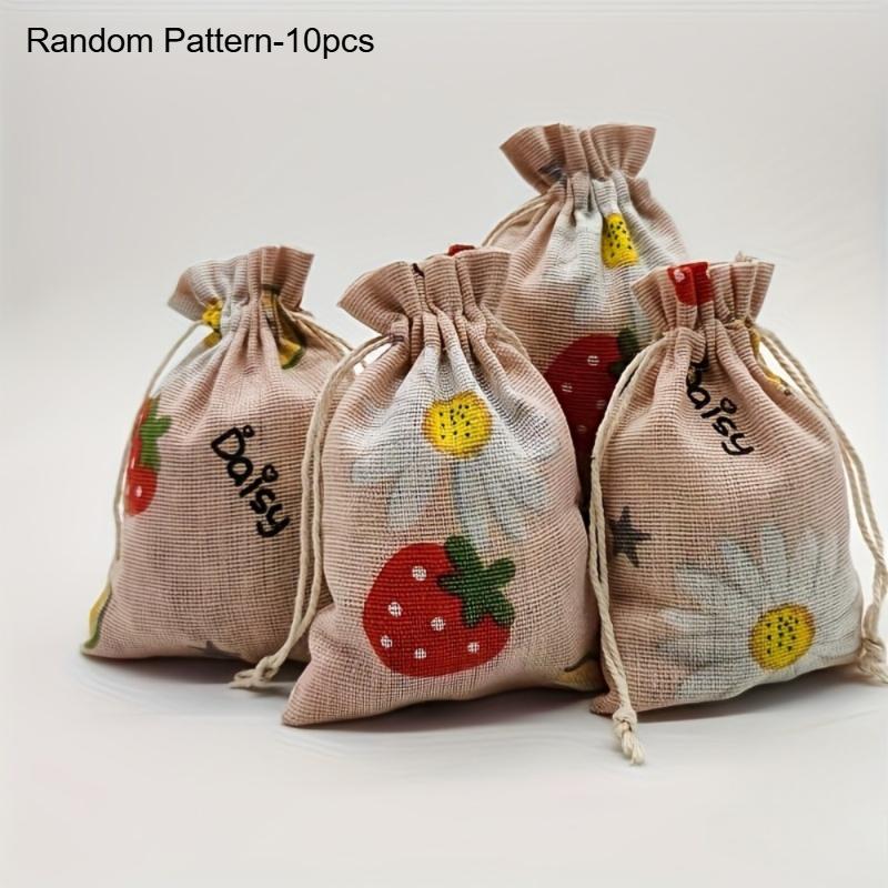 10pcs Strawberry Printed Burlap Bag Jewelry Packaging Bags Cosmetic Storage Bag Wedding Party Decoration Gift Drawstring Bags 13x18cm
10pcs Strawberry Printed Burlap Bag Jewelry Packaging Bags Cosmetic Storage Bag Wedding Party Decoration Gift Drawstring Bags 13x18cm