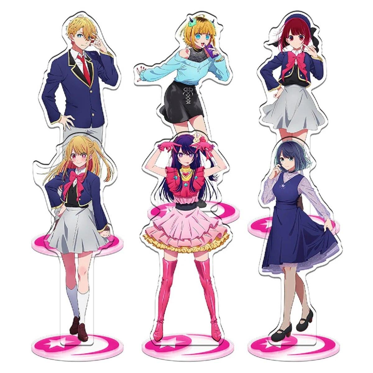 Oshi No Ko акриловая подставка Ruby Hoshino Ai Aqua аниме брелок женская коллекция настольный дисплей милый орнамент аксессуары подарок другу
Oshi No Ko акриловая подставка Ruby Hoshino Ai Aqua аниме брелок женская коллекция настольный дисплей милый орнамент аксессуары подарок другу