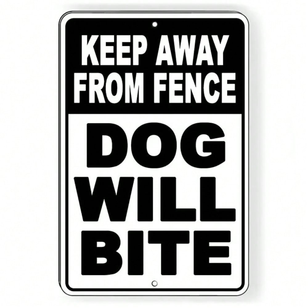 Beware Dog Security Sign Metal Decal Weatherproof Rustproof Fence Guard Warning 20X30 різнокольоровий
Beware Dog Security Sign Metal Decal Weatherproof Rustproof Fence Guard Warning 20X30 різнокольоровий