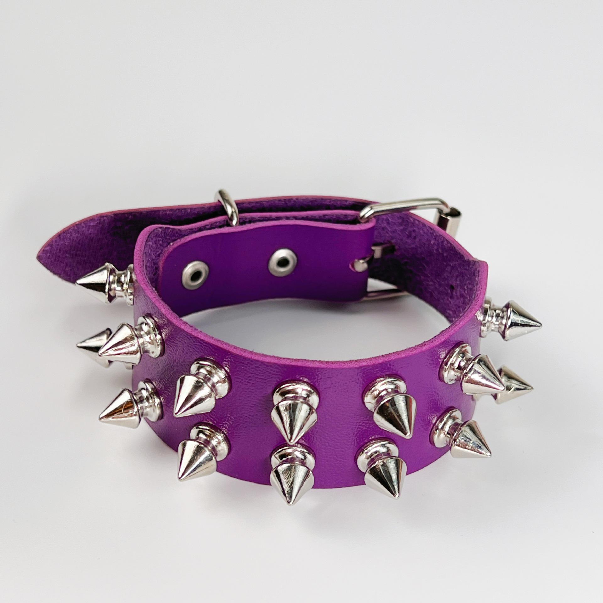 Popular Punk Spiked Rivet Leather Bracelet - Men s Street Style Wristband фіолетовий
Popular Punk Spiked Rivet Leather Bracelet - Men s Street Style Wristband фіолетовий
