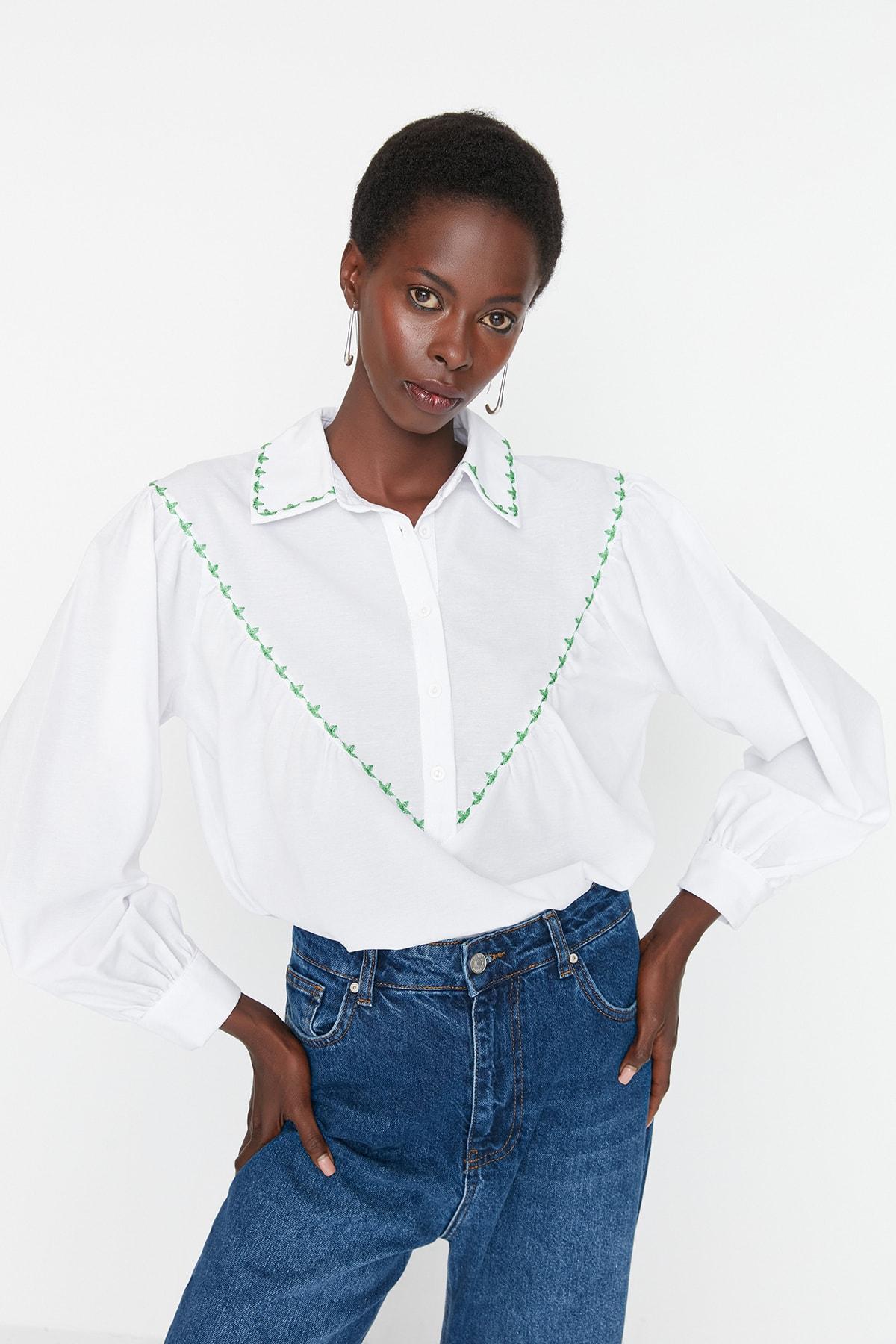 Блузка - Экрю - Oversize 
Блузка - Экрю - Oversize