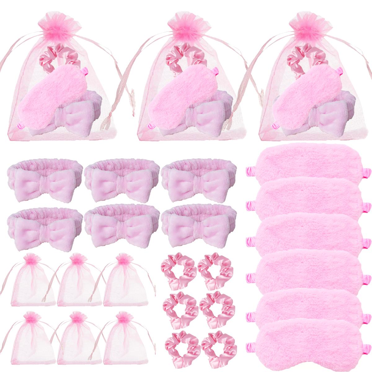 24pcs/set Pajama party set, wedding gift with headband, plush sleep goggles. headband and gift bag,Special for real hair wigs
24pcs/set Pajama party set, wedding gift with headband, plush sleep goggles. headband and gift bag,Special for real hair wigs