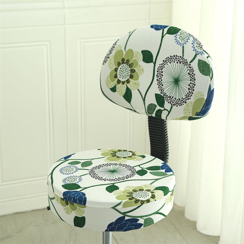 Elastic Universal Round Stool Chair Cover Full-inclusive Dust Protection Cover Modern Bar Rotating Chair Stool Cover Printed Chair Cover 30 cm
Elastic Universal Round Stool Chair Cover Full-inclusive Dust Protection Cover Modern Bar Rotating Chair Stool Cover Printed Chair Cover 30 cm