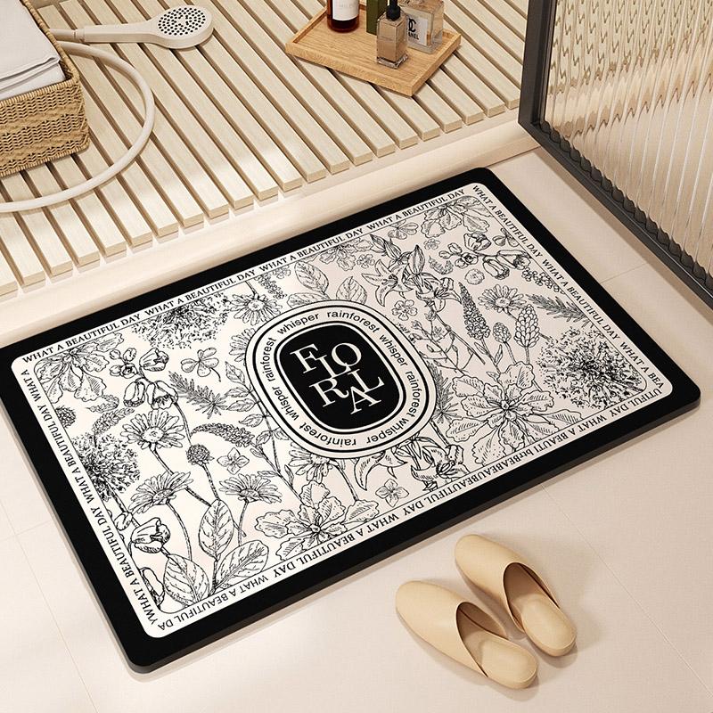 Роскошный коврик для ванной из диотомита, впитывающий коврик для ног в душе, противоскользящий, быстросохнущий, коврик для ванной, коврик для туалета, моющийся 40cmx60cm
Роскошный коврик для ванной из диотомита, впитывающий коврик для ног в душе, противоскользящий, быстросохнущий, коврик для ванной, коврик для туалета, моющийся 40cmx60cm