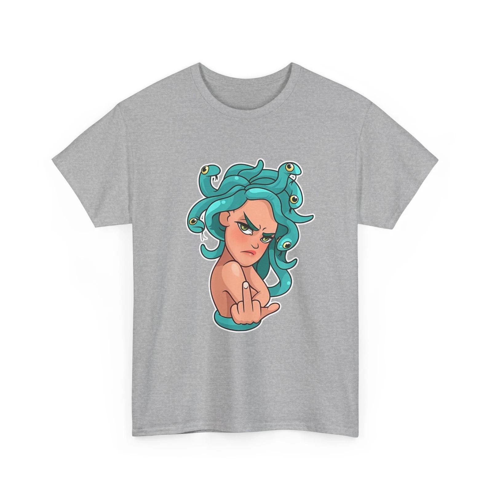 Medusa Girl Middle Finger T-Shirt Punk Mythology Graphic Tee 4XL
Medusa Girl Middle Finger T-Shirt Punk Mythology Graphic Tee 4XL