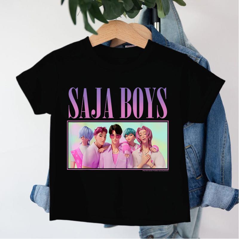 New 2026 KPop Demon Hunters Saja Boys Cartoon Boys T-shirt Round Neck Print Fashion Casual Top Children s T-shirt Kids Clothing 100
New 2026 KPop Demon Hunters Saja Boys Cartoon Boys T-shirt Round Neck Print Fashion Casual Top Children s T-shirt Kids Clothing 100