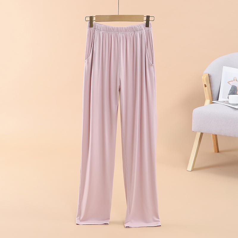 Женские модальные свободные драпированные пижамные брюки - большой размер, тонкий ледяной шелк, повседневные брюки весна/лето 4XL 150-165 catties
Женские модальные свободные драпированные пижамные брюки - большой размер, тонкий ледяной шелк, повседневные брюки весна/лето 4XL 150-165 catties