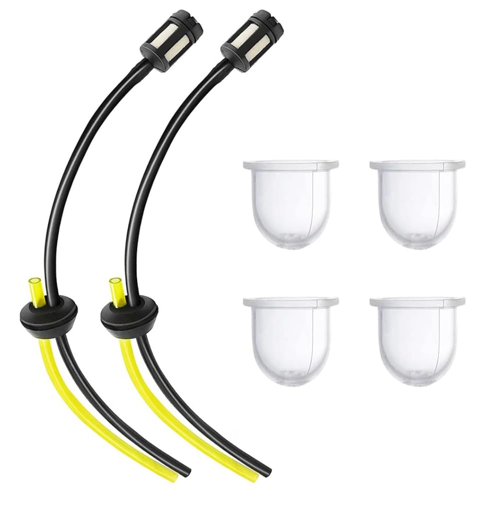 YFFSFDC Lawn Mower Fuel Hose Set Fuel Hose Set with Grommet Fuel Line Replacement Parts Easy to Install Lawn Mower Parts 2 Fuel Lines 4 Primary Pumps
YFFSFDC Lawn Mower Fuel Hose Set Fuel Hose Set with Grommet Fuel Line Replacement Parts Easy to Install Lawn Mower Parts 2 Fuel Lines 4 Primary Pumps