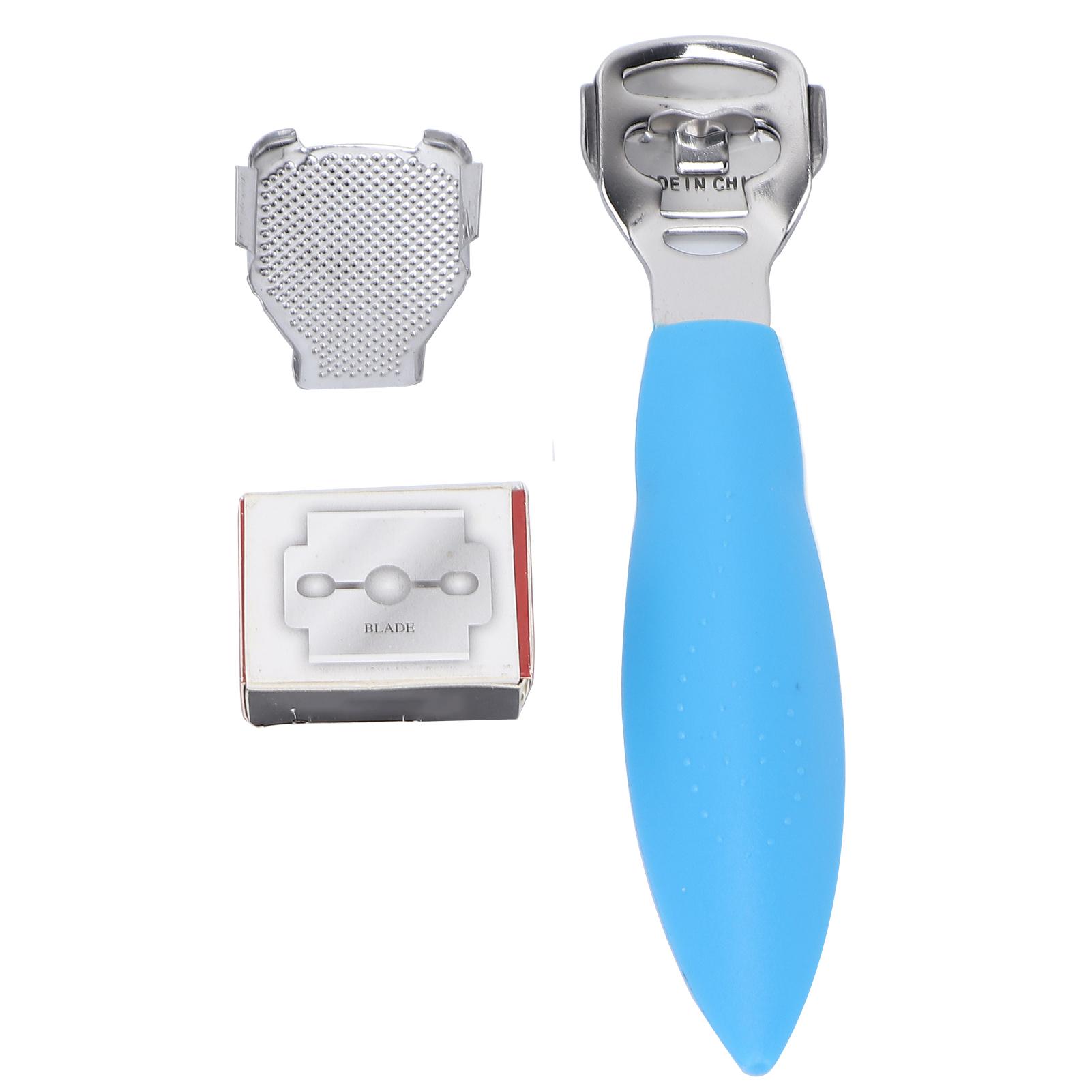 Callus Shaver Remover Stainless Steel Hard Skin Calluses Planer Pedicure Foot File ToolBlue
Callus Shaver Remover Stainless Steel Hard Skin Calluses Planer Pedicure Foot File ToolBlue