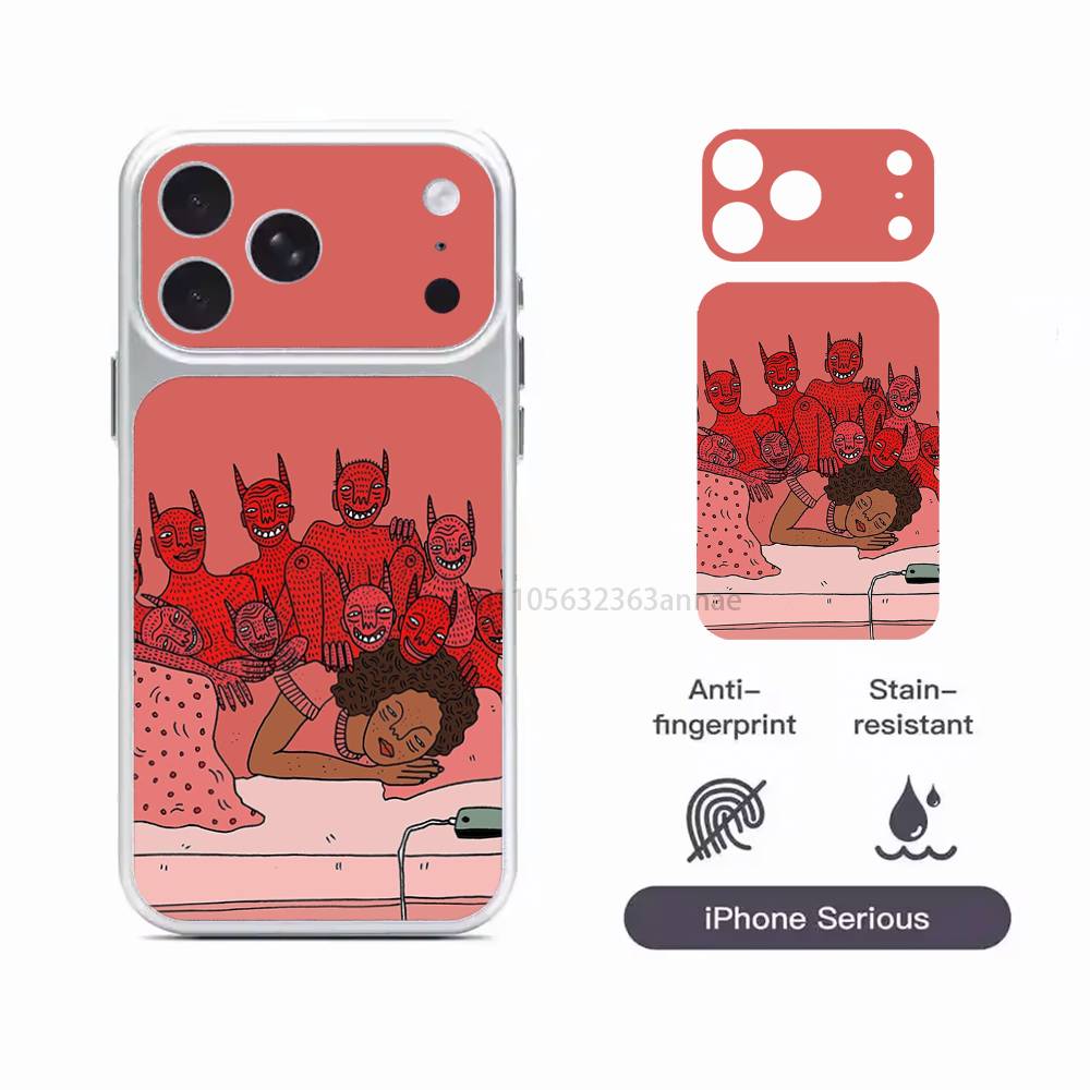 Защитная наклейка Polly Nor Art для iPhone 17 Pro 17 ProMax, наклейка-пленка на заднюю крышку всего корпуса iPhone17promax
Защитная наклейка Polly Nor Art для iPhone 17 Pro 17 ProMax, наклейка-пленка на заднюю крышку всего корпуса iPhone17promax