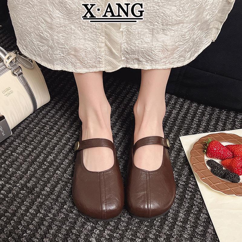 Leather soft-soled Mary Jane shoes bag head half slippers women s summer wear 2025 new models with skirts lazy sandals single shoes 35
Leather soft-soled Mary Jane shoes bag head half slippers women s summer wear 2025 new models with skirts lazy sandals single shoes 35