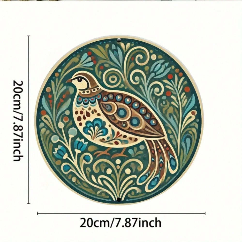 Vibrant Metal Bird Wall Art Outdoor Indoor Decor 20x20
Vibrant Metal Bird Wall Art Outdoor Indoor Decor 20x20