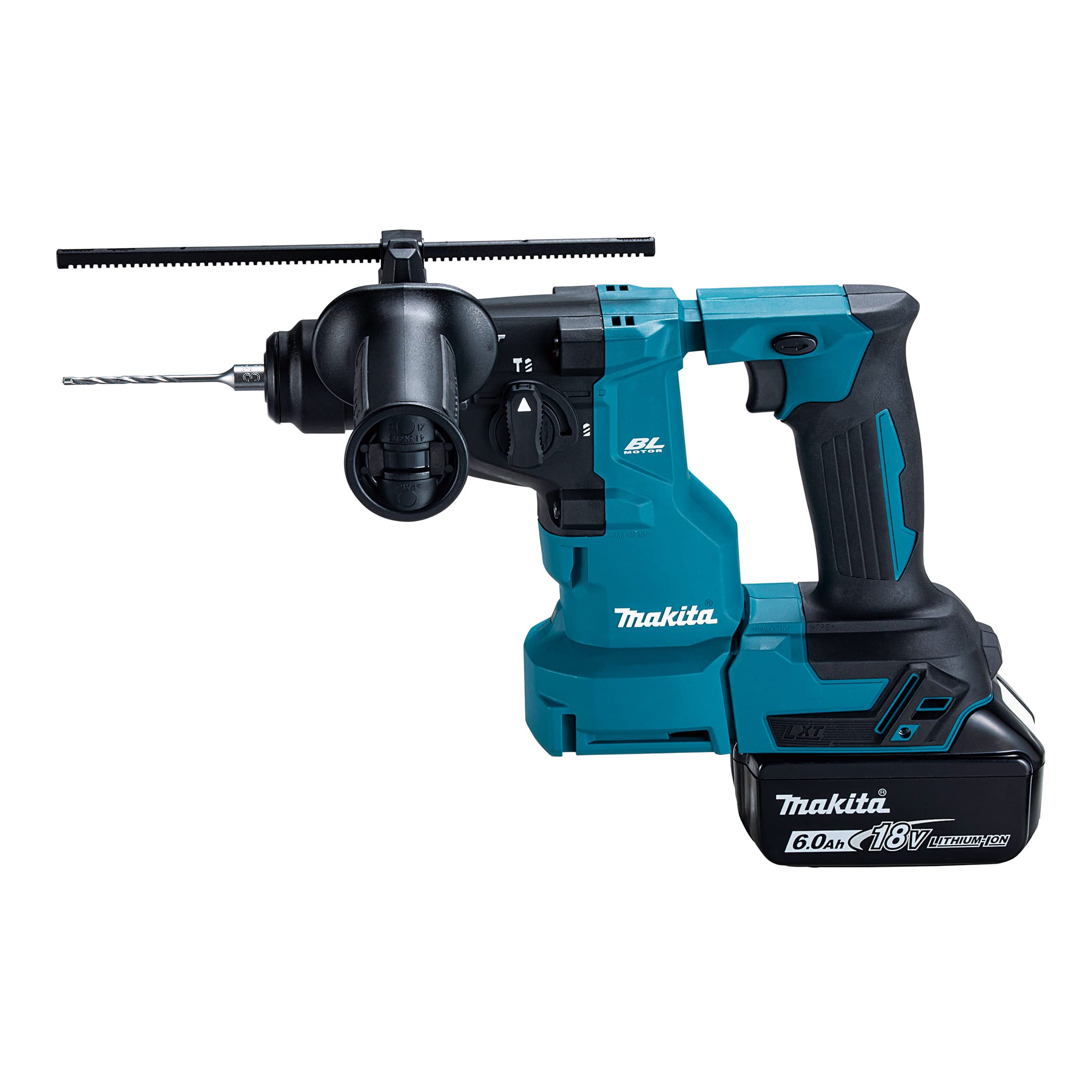 Makita 18mm rechargeable hammer drill 18V6Ah with 2 and case HR183DRGX batteries, charger,
Makita 18mm rechargeable hammer drill 18V6Ah with 2 and case HR183DRGX batteries, charger,