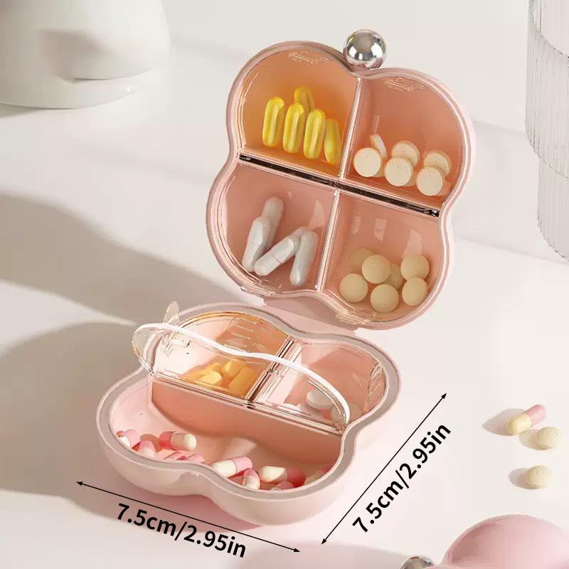 1PC seven day convenient medicine box, powder boxed medicine box, large capacity portable moisture-proof pill, medicine storage рожевий
1PC seven day convenient medicine box, powder boxed medicine box, large capacity portable moisture-proof pill, medicine storage рожевий