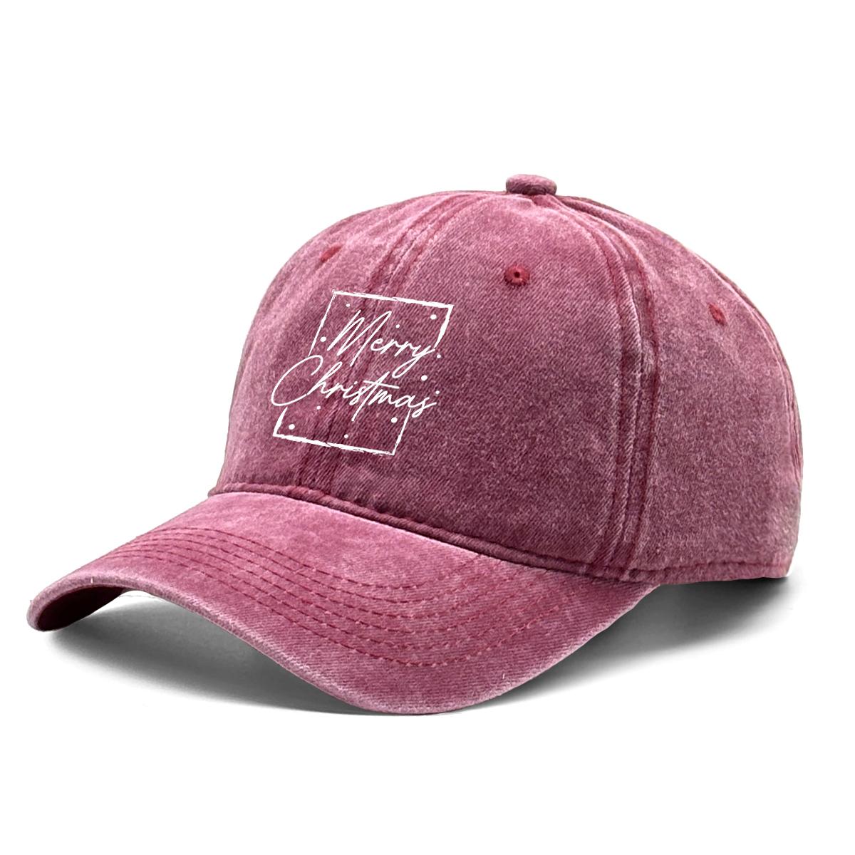 Merry Christmas Print Hats For Woman Inelastic Snapback Caps Perfect For Outdoor Accessory Unisex Sun Hat One Size Fits All вино красного
Merry Christmas Print Hats For Woman Inelastic Snapback Caps Perfect For Outdoor Accessory Unisex Sun Hat One Size Fits All вино красного