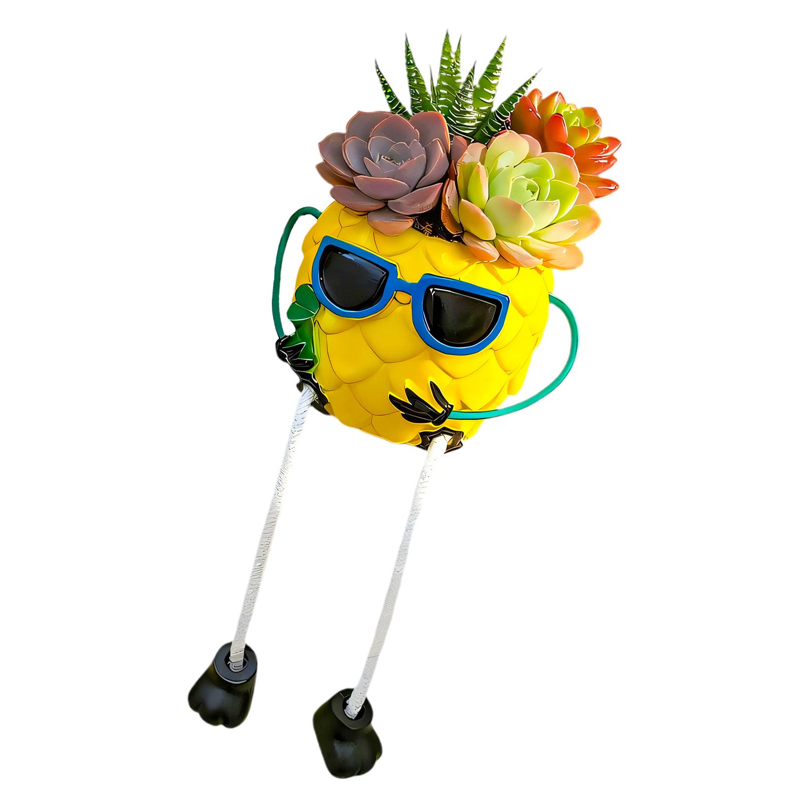 Small Pineapples Shape Planter With Detachable Feet Plant Pot Hanging Planter for Small Spaces and Indoor Gardening синій
Small Pineapples Shape Planter With Detachable Feet Plant Pot Hanging Planter for Small Spaces and Indoor Gardening синій