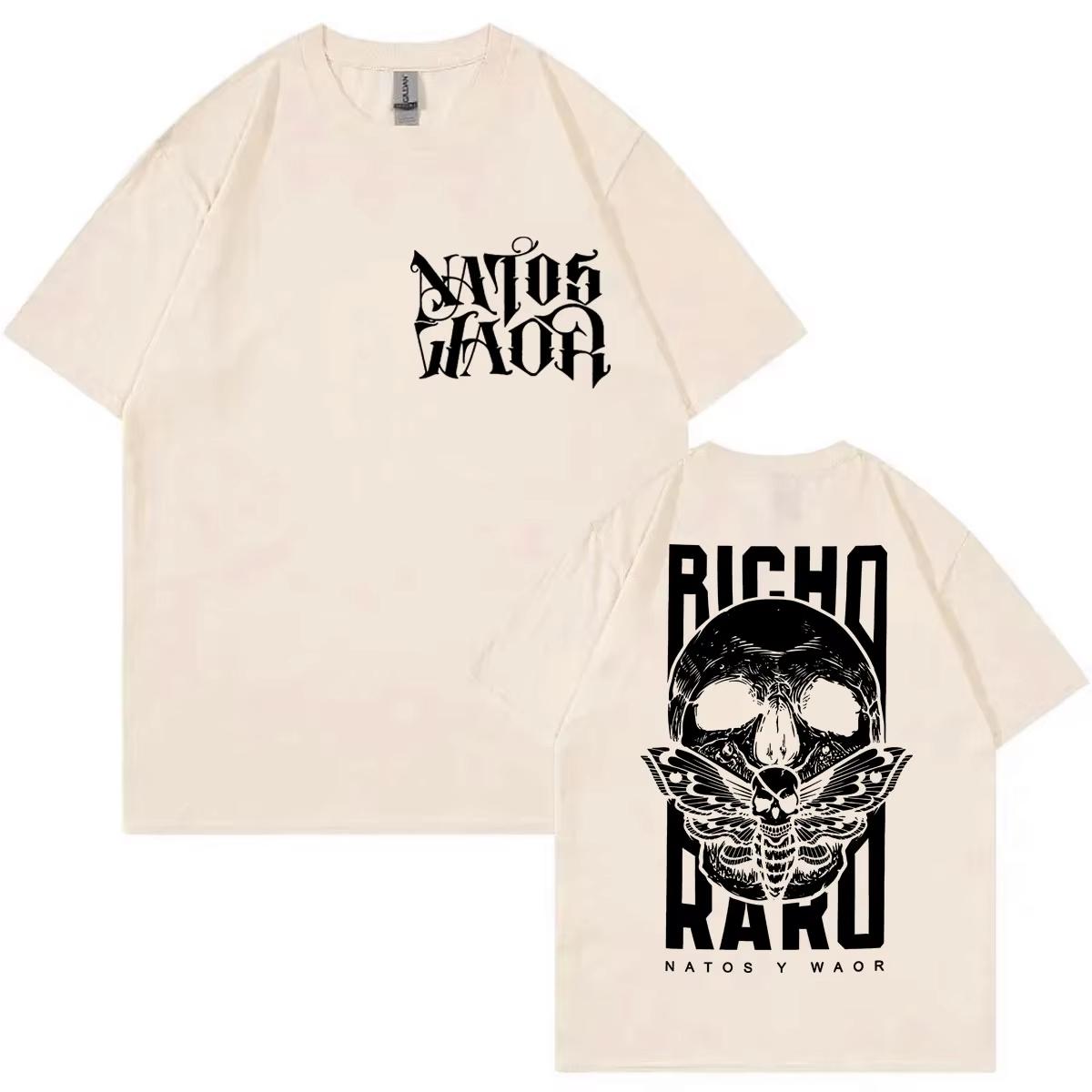 Футболка рэпера Natos Y Waor Merch Harajuku Хип-хоп Футболки с коротким рукавом Мужская Женская Одежда Готическая Мода Футболки Уличная Одежда 4XL
Футболка рэпера Natos Y Waor Merch Harajuku Хип-хоп Футболки с коротким рукавом Мужская Женская Одежда Готическая Мода Футболки Уличная Одежда 4XL