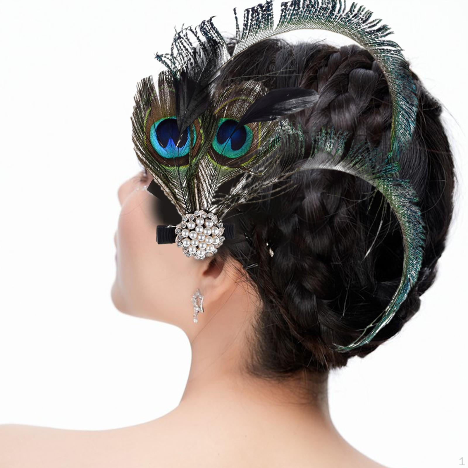 Заколки для волос с павлиньими перьями для женщин, элегантные аксессуары, повязка на голову для девочек, фестиваль выпускного вечера
Заколки для волос с павлиньими перьями для женщин, элегантные аксессуары, повязка на голову для девочек, фестиваль выпускного вечера