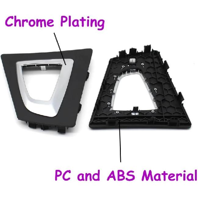 Auto Trans Shifter Bezel Gear Selector Cover Trim, Control Gear Box Shift Knob Panel Trim Compatible with BMW 3 4 Series F30 F31 F34 F32 F33 F36
Auto Trans Shifter Bezel Gear Selector Cover Trim, Control Gear Box Shift Knob Panel Trim Compatible with BMW 3 4 Series F30 F31 F34 F32 F33 F36