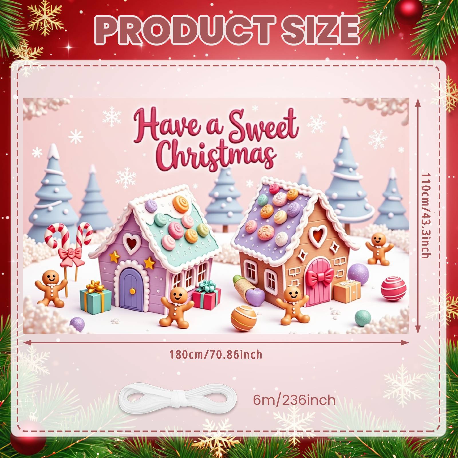 Candy Christmas Backdrop Gingerbread House Design Christmas Background Xmas Sweet Display Colorful Candy Christmas Candy Banner
Candy Christmas Backdrop Gingerbread House Design Christmas Background Xmas Sweet Display Colorful Candy Christmas Candy Banner