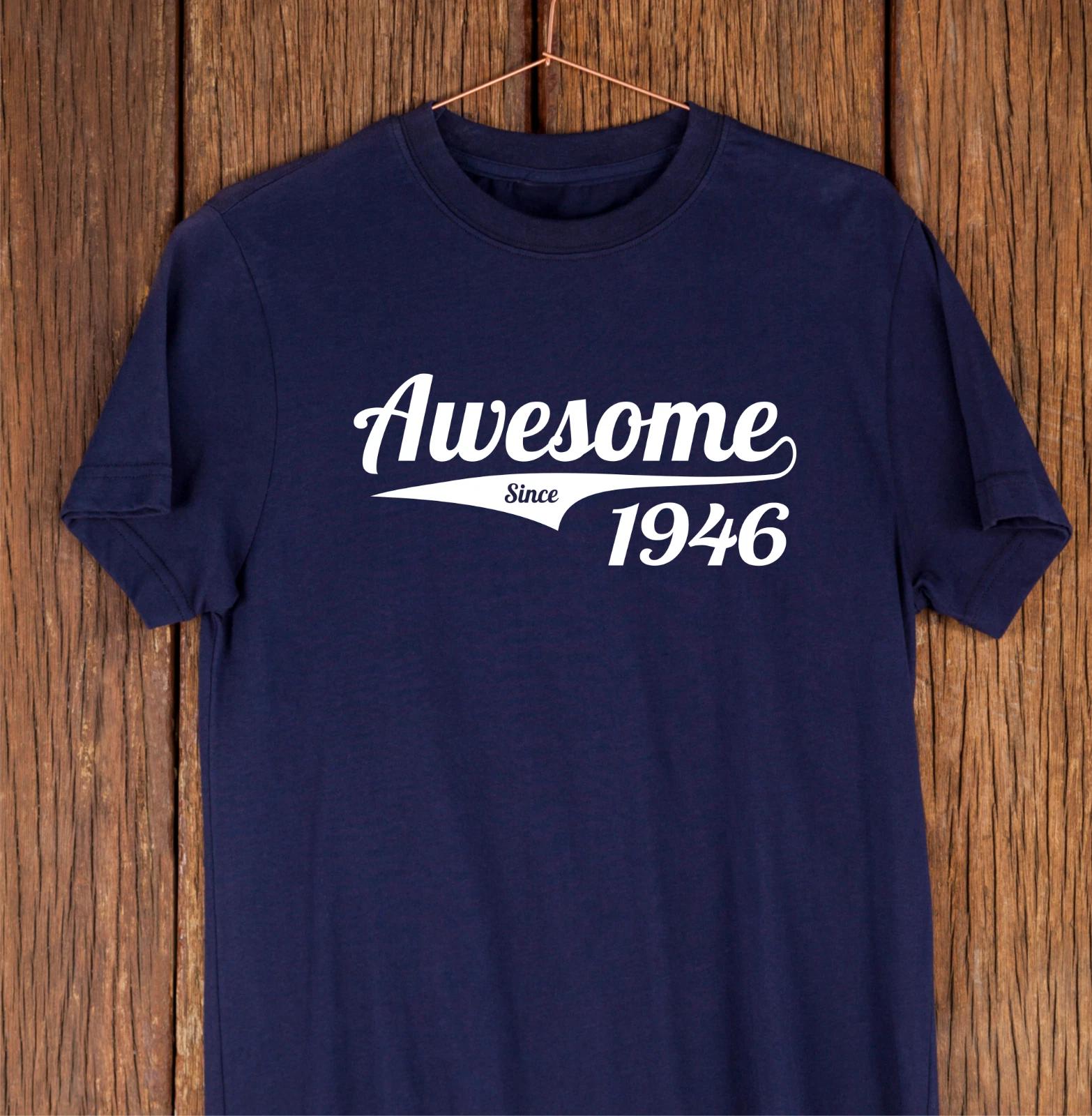 Awesome Since 1946 T-Shirt - 80th Birthday T-Shirt - Gift for 80 year old man 4XL
Awesome Since 1946 T-Shirt - 80th Birthday T-Shirt - Gift for 80 year old man 4XL