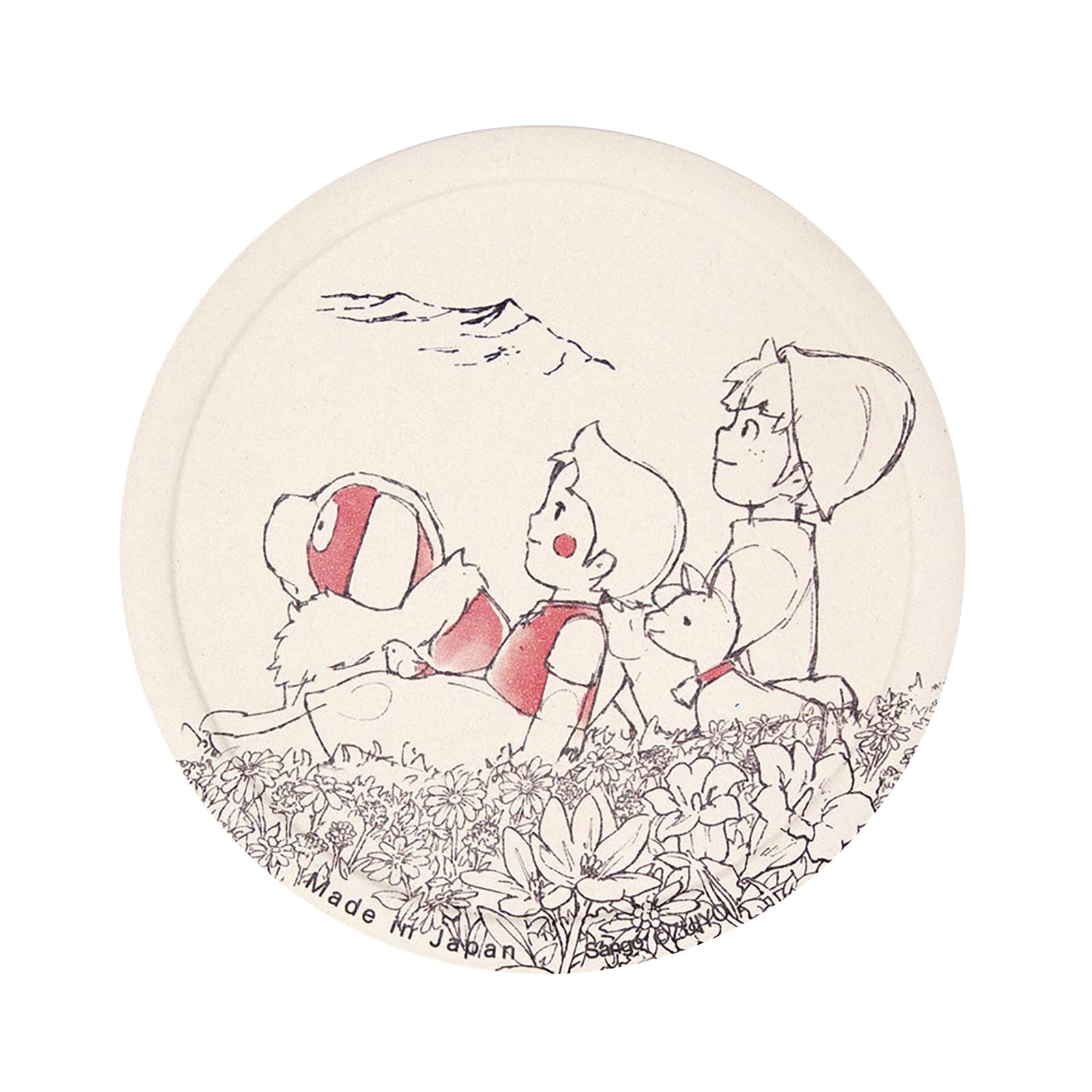 Girl of the Alps Water Absorbent and Made in Heidi, Coaster, Approx. 9cm, Heidi, Josef, Peter, Japan, 7000-23 вершковий
Girl of the Alps Water Absorbent and Made in Heidi, Coaster, Approx. 9cm, Heidi, Josef, Peter, Japan, 7000-23 вершковий
