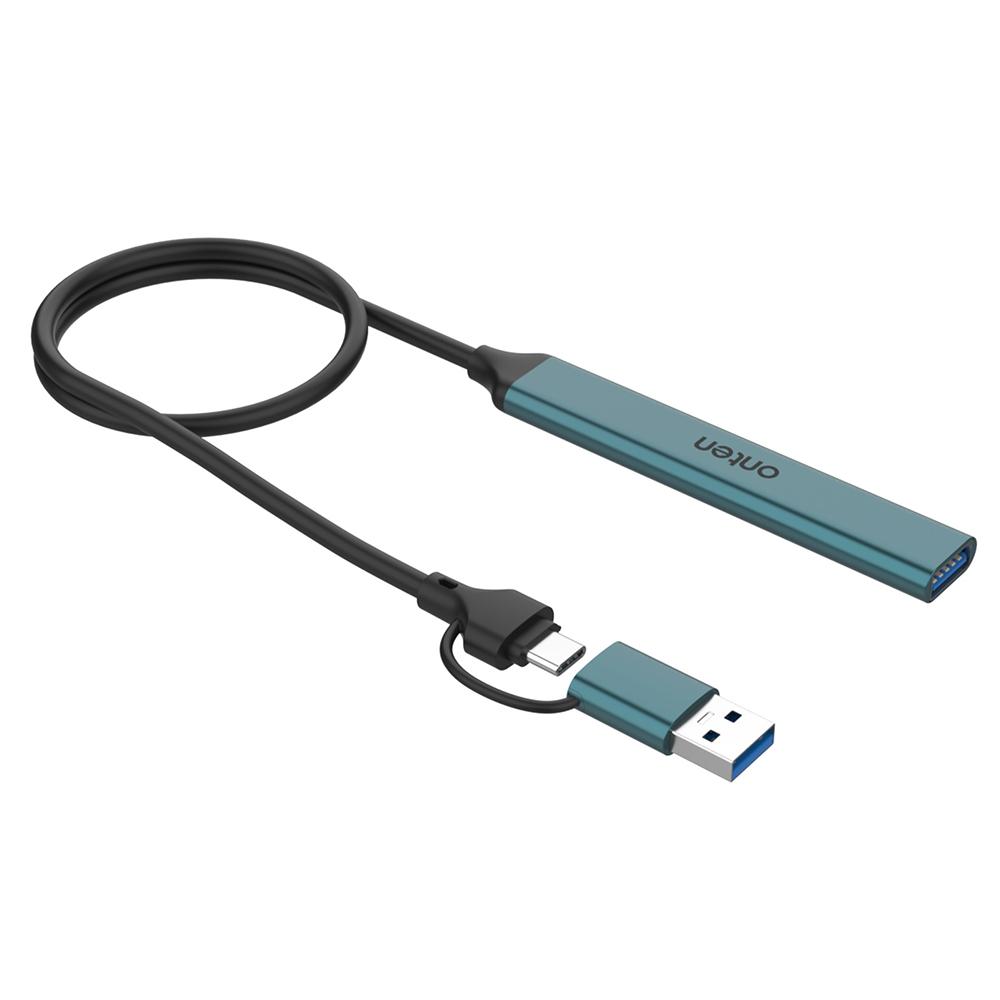 ONTEN UCA9703 USB 3.0+Type-C to 3xType-C+USB Adapter Aluminum Alloy USB Hub A
ONTEN UCA9703 USB 3.0+Type-C to 3xType-C+USB Adapter Aluminum Alloy USB Hub A