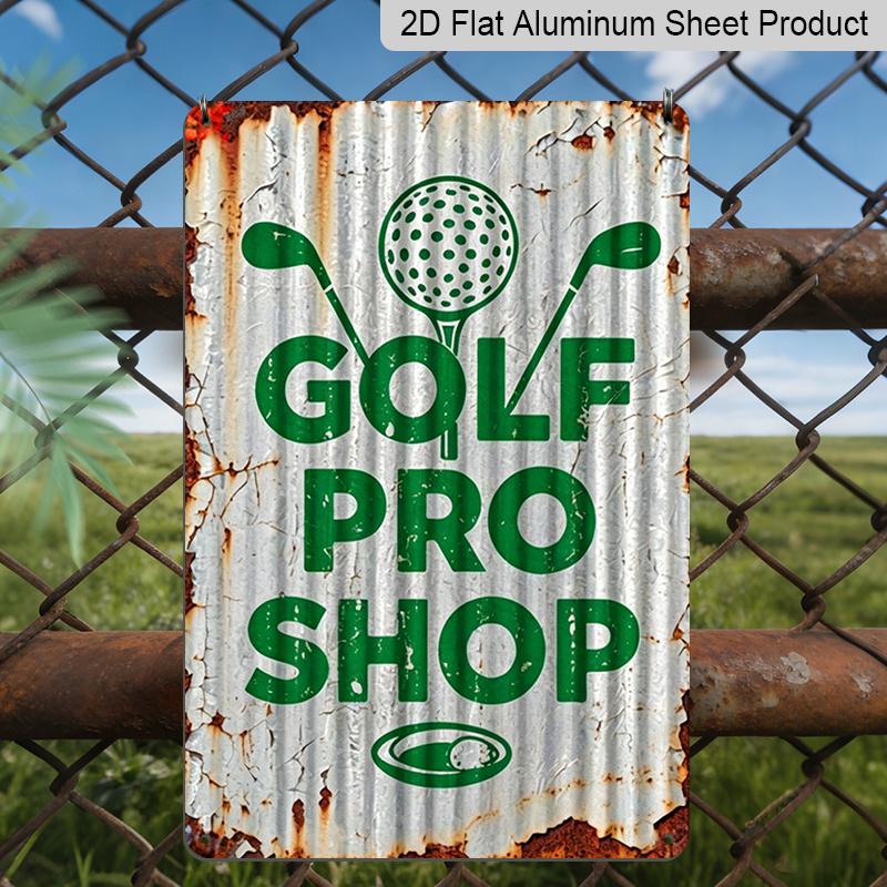 2D Flat, 1pc Golf Pro Shop Aluminum Sign - 8x12 Inch Vintage Golf Clubs & Ball Design - for Man Cave, Office Decor - Easy Hang Pre-Drilled Holes 20*30cm
2D Flat, 1pc Golf Pro Shop Aluminum Sign - 8x12 Inch Vintage Golf Clubs & Ball Design - for Man Cave, Office Decor - Easy Hang Pre-Drilled Holes 20*30cm