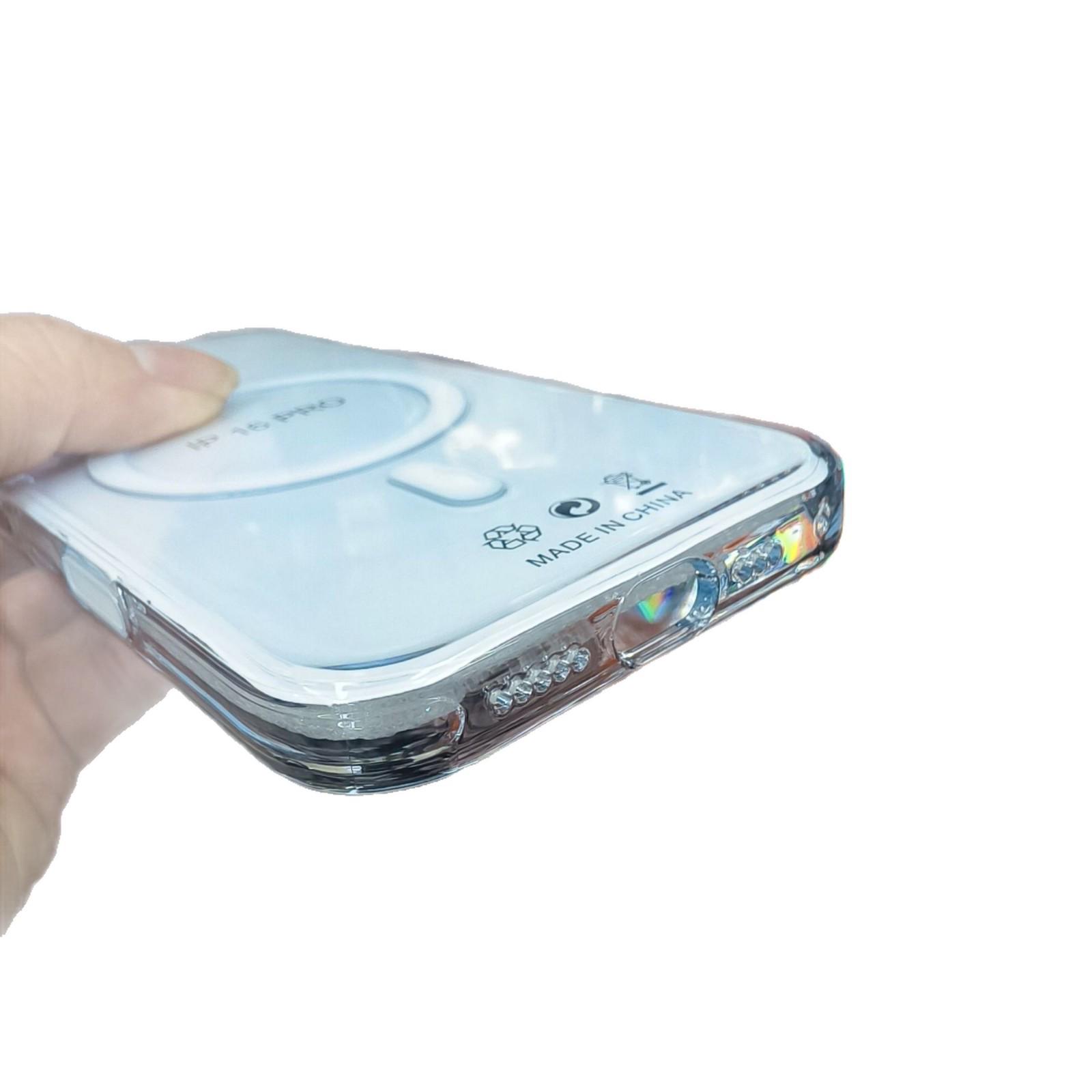 Compatible with Apple 17 Pro Max and iPhone 15 Pro, this transparent, drop-proof, magnetic hard case offers full coverage. iPhone 15 Pro прозрачный
Compatible with Apple 17 Pro Max and iPhone 15 Pro, this transparent, drop-proof, magnetic hard case offers full coverage. iPhone 15 Pro прозрачный
