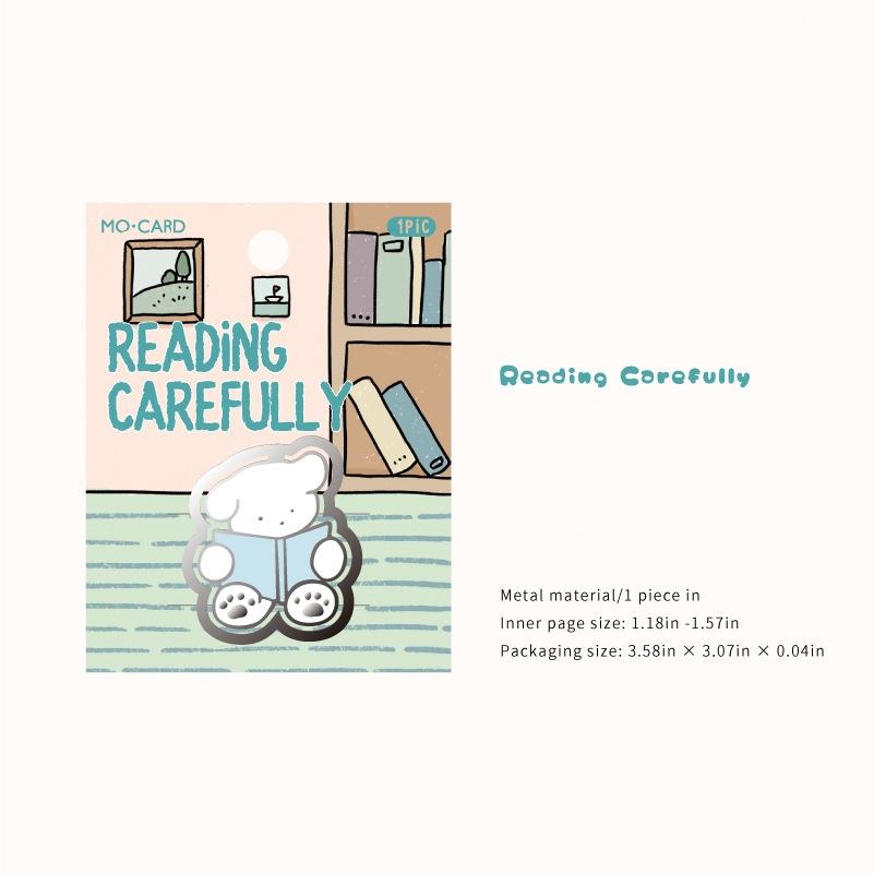 Cute Dog Insert Bookmark Cartoon Animals Metal Book Page Holder Reading Aid Book Decorative Ornament Book Lovers Stationery Gift
Cute Dog Insert Bookmark Cartoon Animals Metal Book Page Holder Reading Aid Book Decorative Ornament Book Lovers Stationery Gift