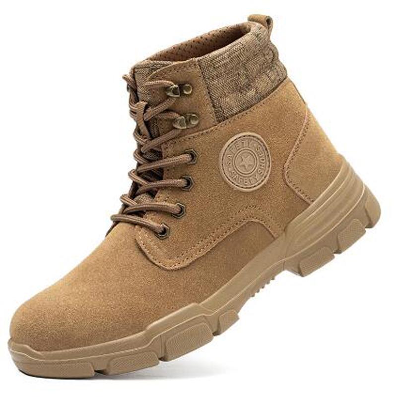 Зимняя и осенняя защитная обувь сварщика из стали, устойчивая к ударам и проколам, износостойкая рабочая обувь из коровьей кожи D27 35 верблюд
Зимняя и осенняя защитная обувь сварщика из стали, устойчивая к ударам и проколам, износостойкая рабочая обувь из коровьей кожи D27 35 верблюд