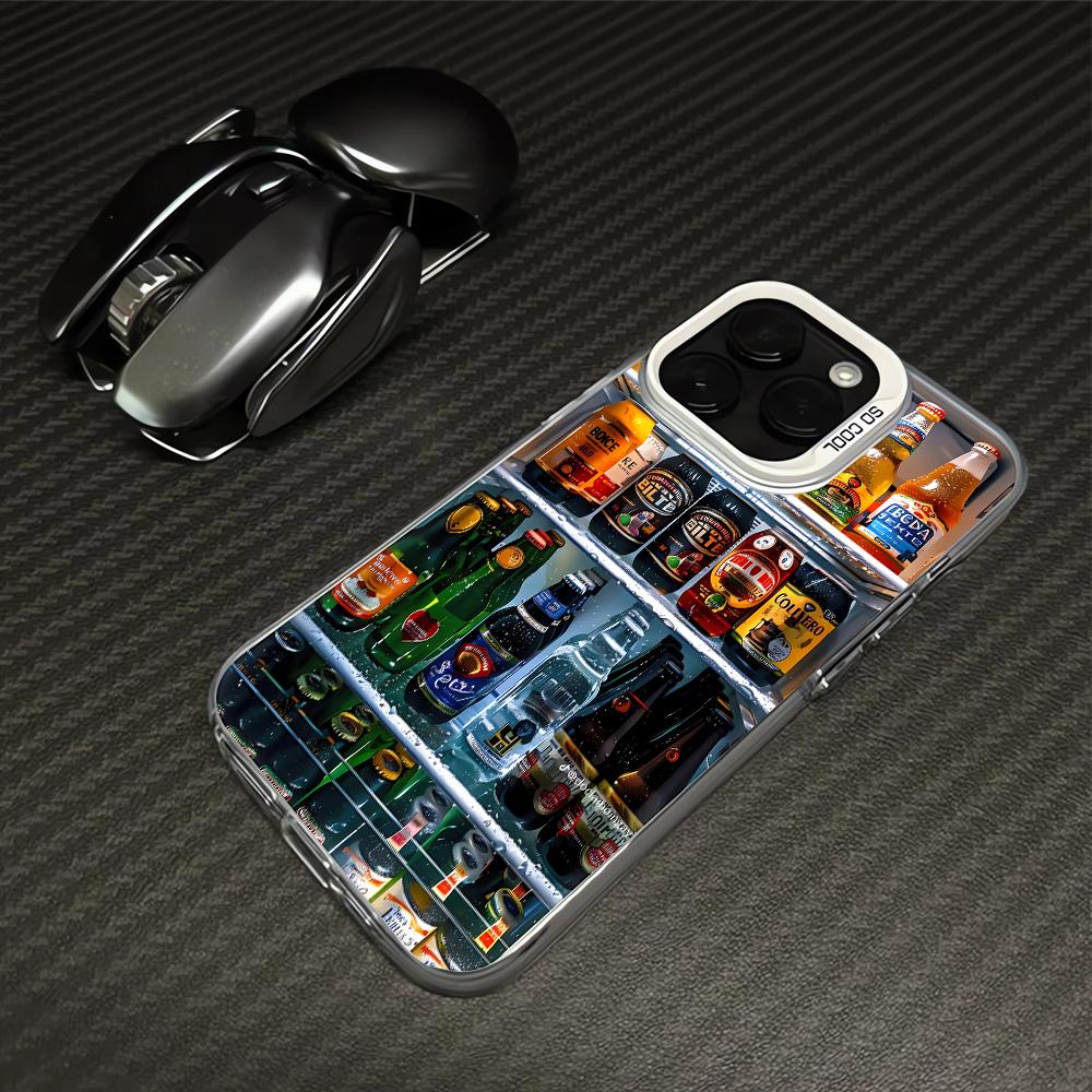 Interesting Creative Refrigerator Beer Drink Phone Case for iPhone 16 Pro Max 15 14 13 12 11 Featuring a Shockproof Matte Cover For iPhone 16 ProMax белый
Interesting Creative Refrigerator Beer Drink Phone Case for iPhone 16 Pro Max 15 14 13 12 11 Featuring a Shockproof Matte Cover For iPhone 16 ProMax белый