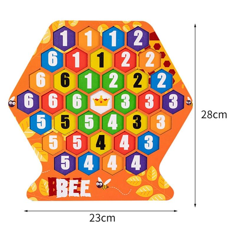 Wooden Animal Hexagonal Puzzle Toy Honeycomb Jigsaw Board Game Shape Pattern Blocks Brain Teasers
Wooden Animal Hexagonal Puzzle Toy Honeycomb Jigsaw Board Game Shape Pattern Blocks Brain Teasers