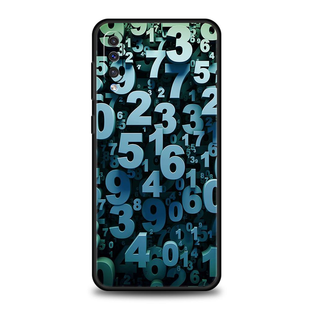 Phone Case for Samsung Galaxy A56 A36 A26 A06 A16 A24 A36 A54 A14 A42 A22 A20 A12 A10 5G Soft TPU Shell Number Pattern Funda Bag Samsung A42 5G
Phone Case for Samsung Galaxy A56 A36 A26 A06 A16 A24 A36 A54 A14 A42 A22 A20 A12 A10 5G Soft TPU Shell Number Pattern Funda Bag Samsung A42 5G