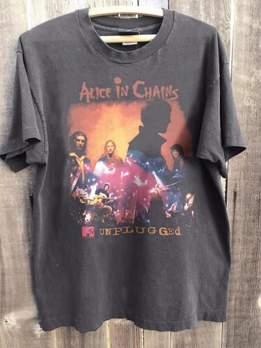 New ALICE IN CHAINS Shirt MTV Unplugged Unisex Charcoal Tshirt Size S5XL Unisex T-Shirt M
New ALICE IN CHAINS Shirt MTV Unplugged Unisex Charcoal Tshirt Size S5XL Unisex T-Shirt M