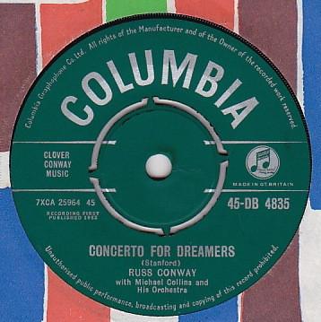 7inch Record RUSS CONWAY - Concerto For Dreamers 45DB4835 Columbia 1962 UK Pop Used
7inch Record RUSS CONWAY - Concerto For Dreamers 45DB4835 Columbia 1962 UK Pop Used