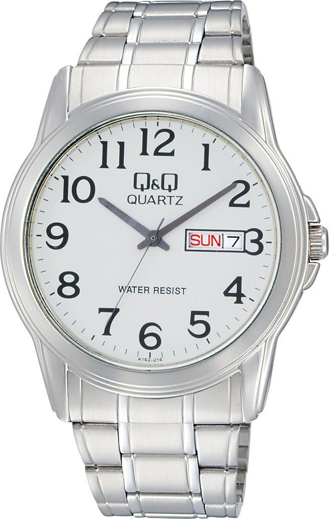Citizen Silver Watch Q&Q Day&Date A142-214 Men s
Citizen Silver Watch Q&Q Day&Date A142-214 Men s