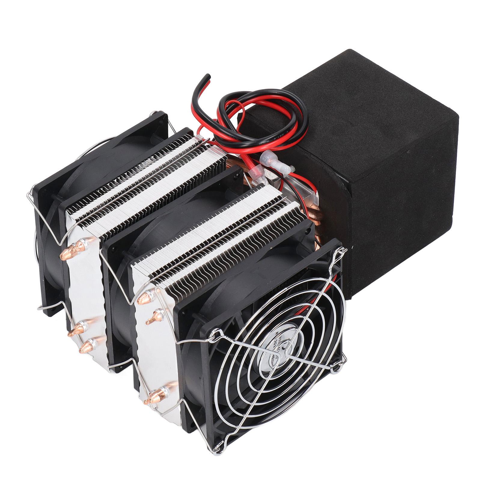 DC 12V Semiconductor Refrigeration Radiator High Efficiency DIY Electronic Cooling Device
DC 12V Semiconductor Refrigeration Radiator High Efficiency DIY Electronic Cooling Device
