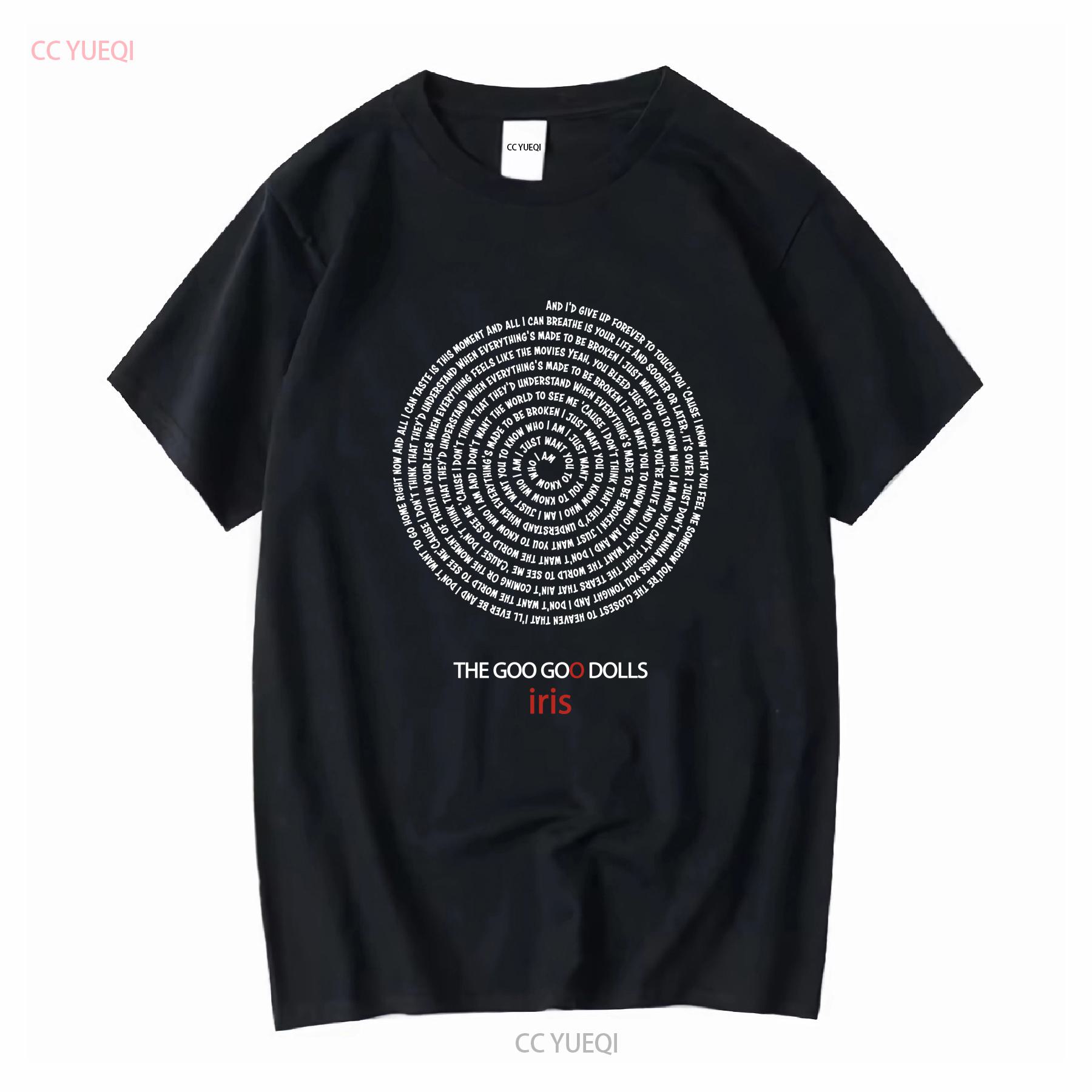 The Goo Dolls Iris Music bLACk mEn SHIRT S 2345XL GIft Fans long sleeves vintage Washed streetwear Stretched Slightly Soft 4XL
The Goo Dolls Iris Music bLACk mEn SHIRT S 2345XL GIft Fans long sleeves vintage Washed streetwear Stretched Slightly Soft 4XL