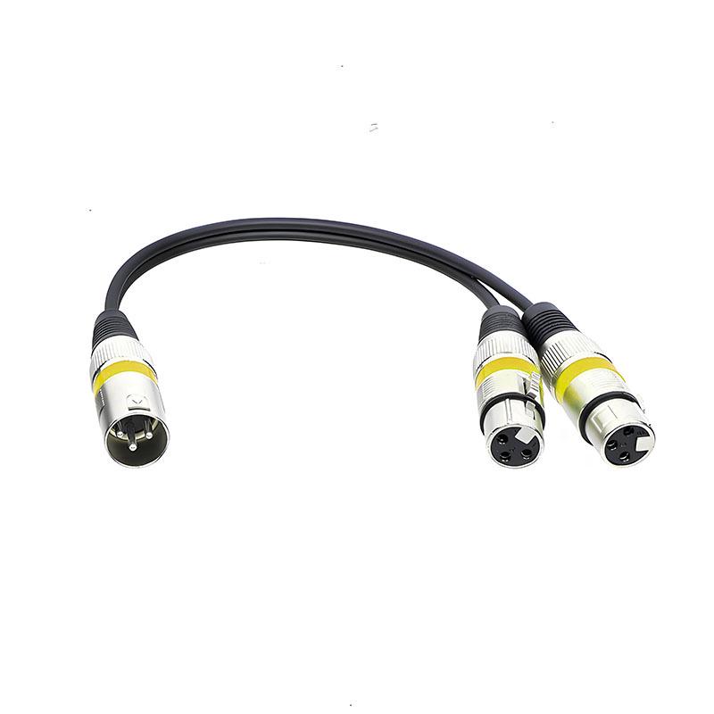 Canon XLR Mixer Microphone Adapter Cable: One Male to Two Female Audio Splitter 0.3m
Canon XLR Mixer Microphone Adapter Cable: One Male to Two Female Audio Splitter 0.3m